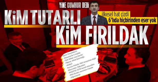Mehmet Ali Çelebi 6'lıyı bir kez daha vurdu: Cumhur İttifakı daha tutarlı