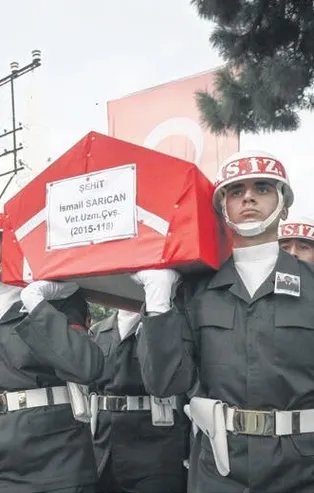 Şehit Veteriner Uzman Çavuş Sarıcan, Hatay'da toprağa verildi