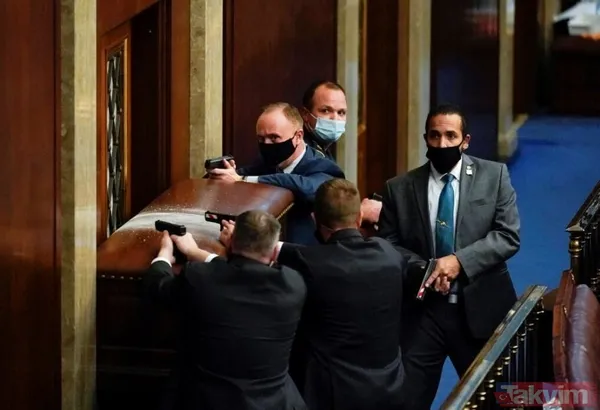 ABD'de 6 Ocak baskını! Protestocular Kongre binasına nasıl girdi? Son dakika görüntüleri şoke ediyor - 13