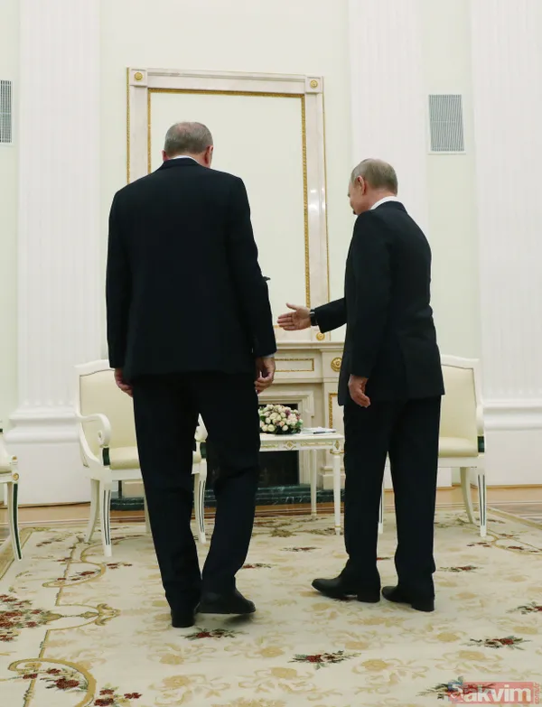 Moskova'da tarihi zirve! İşte Erdoğan-Putin zirvesinden ilk kareler - 19