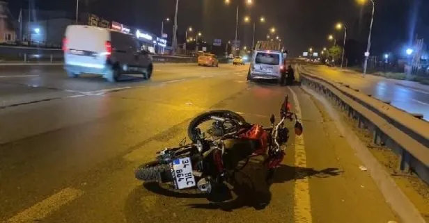 Kartal’da feci kaza: Hafif ticari araca çarpan motosikletin sürücüsü hayatını kaybetti