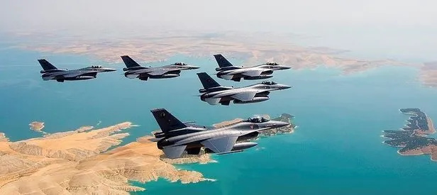 Türk savaş uçakları El Bab’ta DEAŞ’ı vuruyor
