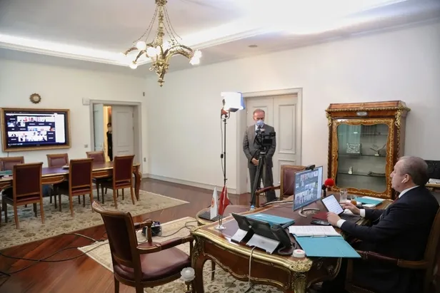 TBMM Başkanı Mustafa Şentop'tan “Güneydoğu Avrupa İşbirliği Süreci (GDAÜ) Ve GDAÜ Parlamenter Asamblesi”nde koronavirüsle mücadelede iş birliği mesajı-1