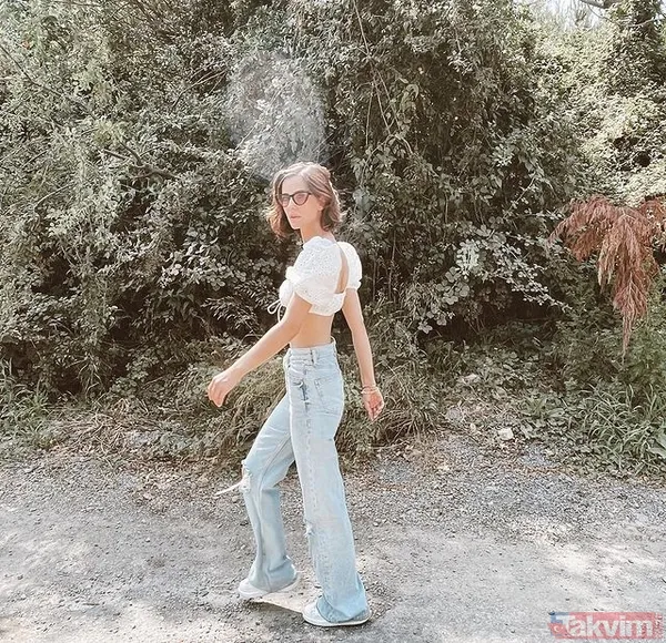 İrem Helvacıoğlu ‘Yaz şimdi başlıyor’ dedi mayolu pozlarıyla sosyal medyayı salladı! Fit haliyle dikkat çekti herkes onu konuştu - 1