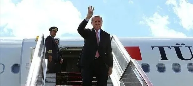 Başkan Erdoğan Türkiye’ye hareket etti