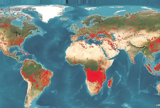 Dünya yangın haritası ürkütüyor!