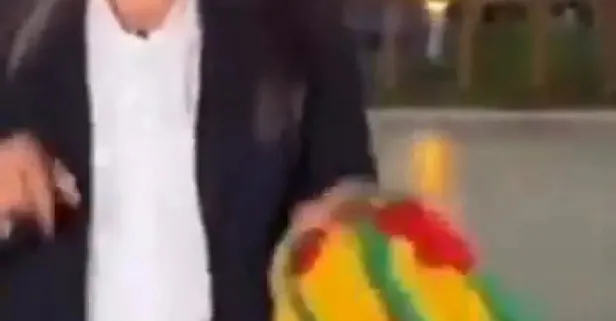 DEM'in Van Belediyesi Eş Başkanı Neslihan Şedal PKK paçavrasıyla halay çekti