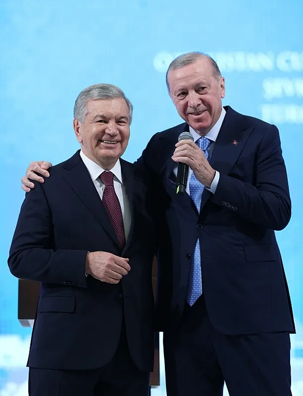 İstanbul'da Özbekistan okulu Hatay'da deprem konutları açıldı! Başkan Erdoğan: Özbekistan depremde acımızı paylaştı!-3