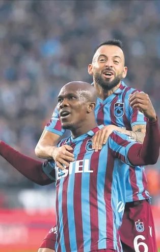 Trabzonspor'un gizli sihirbazı! Nwakaeme gözünü kararttı