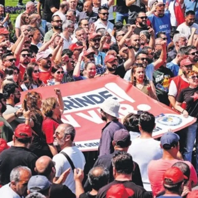 Maaşa zam işe son!