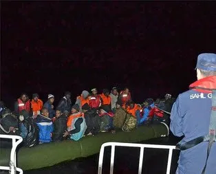 Ege’de hareketli dakikalar! 83 göçmen...