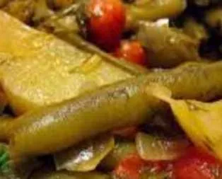 Zeytinyağlı Patatesli Bakla Tarifi