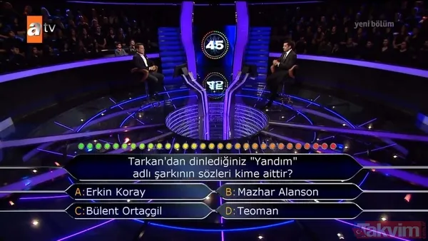 Kim Milyoner Olmak İster'de dikkat çeken Türk Dil Kurumu sorusu! Tsunaminin diğer adı nedir? - 16