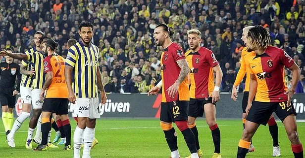 Galatasaray - Fenerbahçe MAÇ SONUCU! GS - FB derbi maçı kaç kaç bitti? Goller ve derbi özeti...