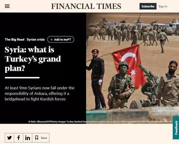 İngiliz Financial Times "Türkiye’nin büyük Suriye planını" yazdı! ABD'nin YPG/PKK desteği 6'lı masanın Esad planı-2