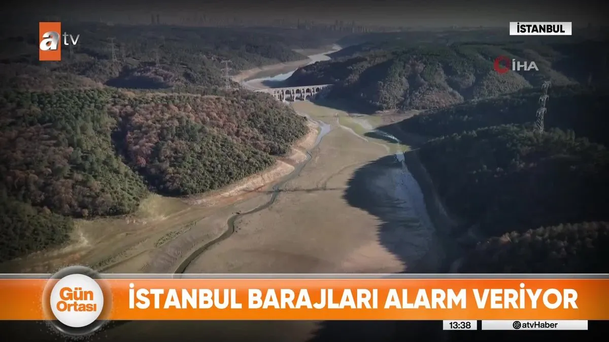 İstanbul barajları alarm veriyor!