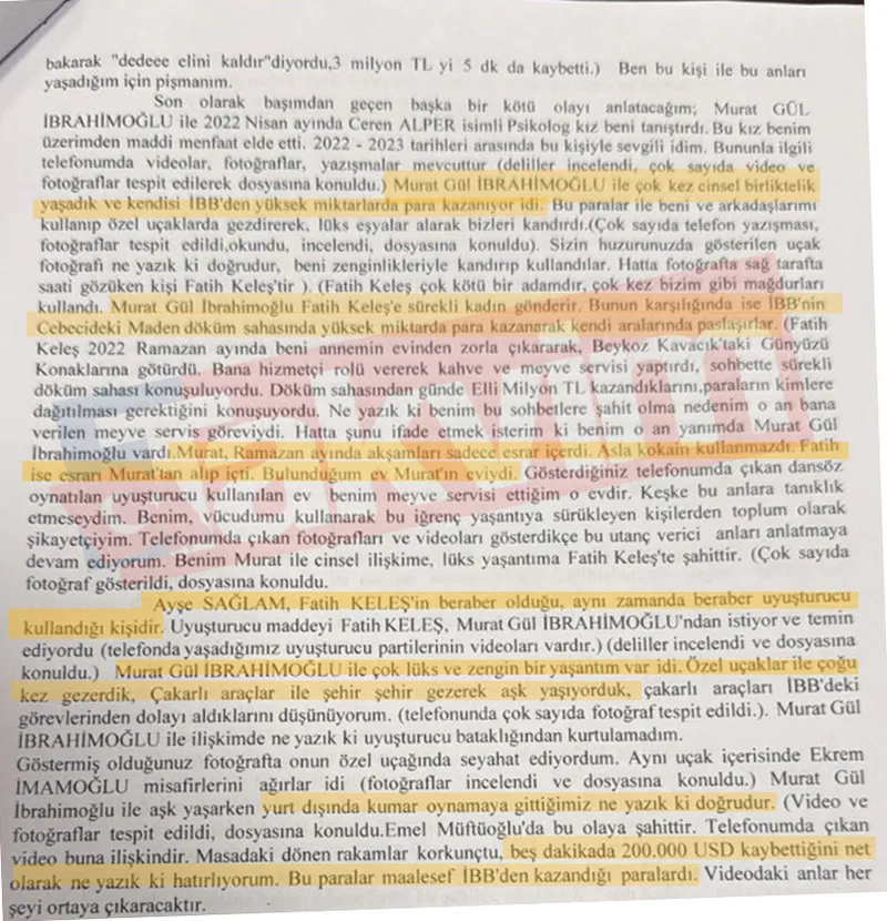 "Eko"sistemin narko-fuhuş-kumar görüntüleri çıktı! Rabia Karaca döküldü: Murat Gülibrahimoğlu Fatih Keleş'e eskort gönderip hafriyata çöktü-3
