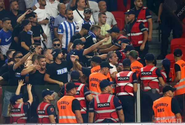 Beşiktaş Tirana maçında olay! Ceza tehlikesi var - 28