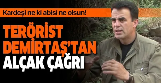 Selahattin Demirtaş’ın terörist abisi Nurettin Demirtaş, sokakları karıştırmak için çağrı yaptı