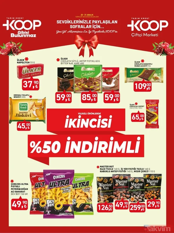 Hafta sonu fırsat alarmı! KOOP Market’te 20-21 Aralık’a özel çay, tavuk ve sıvı yağda indirimli fiyatlar - 18