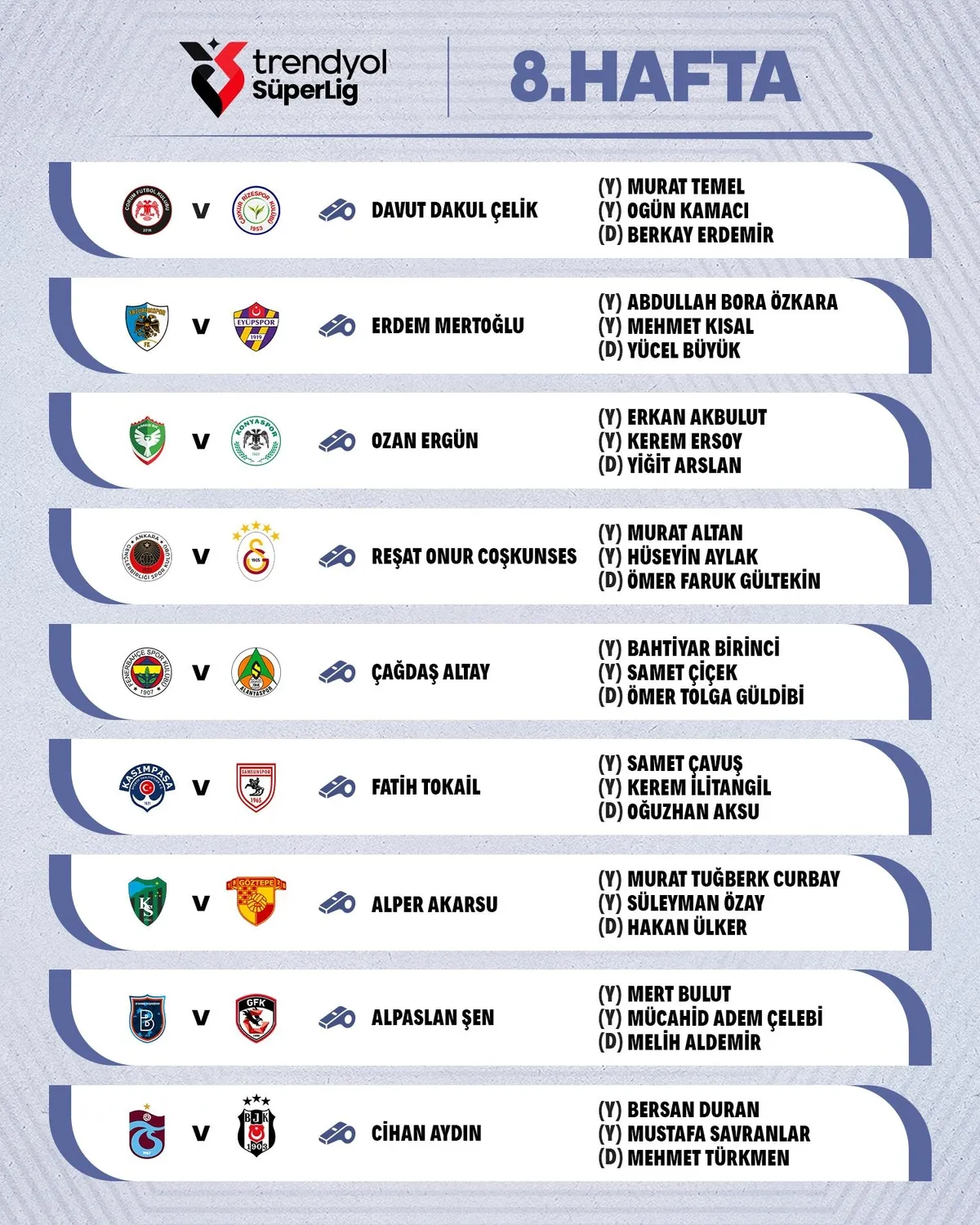 TFF duyurdu: Trabzonspor - Beşiktaş derbisinin hakemi belli oldu!-3