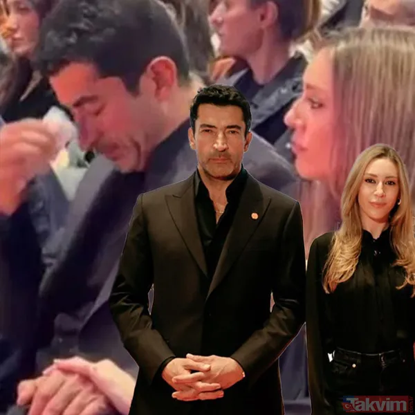 Kenan İmirzalıoğlu gözyaşlarına hakim olamadı! Sinem Kobal elini bir an olsun bırakmadı - 1