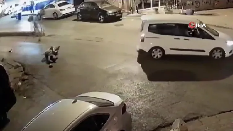 Kağıthane’de feci kaza anı kamerada: 1 ölü
