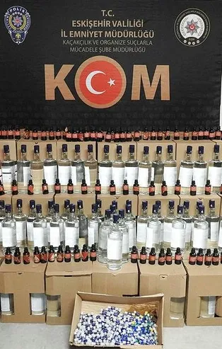 Son dakika: Eskişehir'de etil alkol operasyonu! 1 kişi gözaltına alındı
