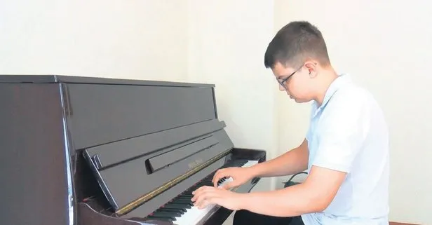 15 yaşındaki Mert, Joseph Haydn Konservatuvarı’na girmeye hak kazandı Yurttan haberler