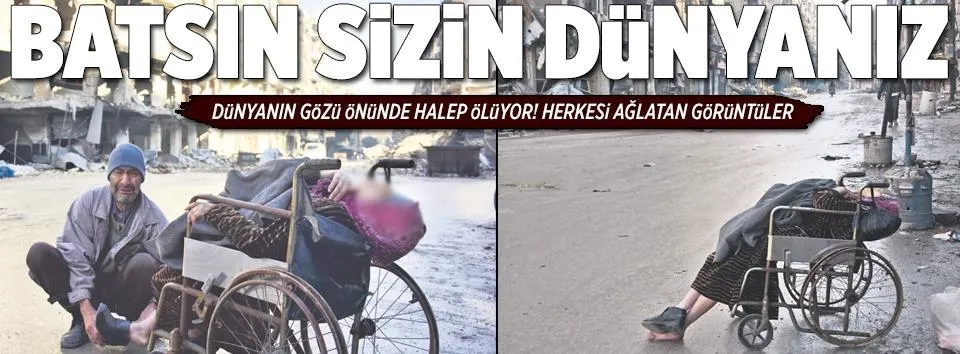 Halepli sivillerden dünyaya yardım çağrısı-1
