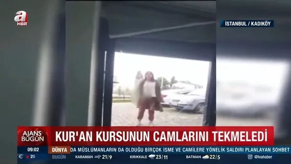 Kadıköy'de provokasyon! Önce Kur'an kursu camını teklemeyip kırdı sonra küfrederek uzaklaştı-5