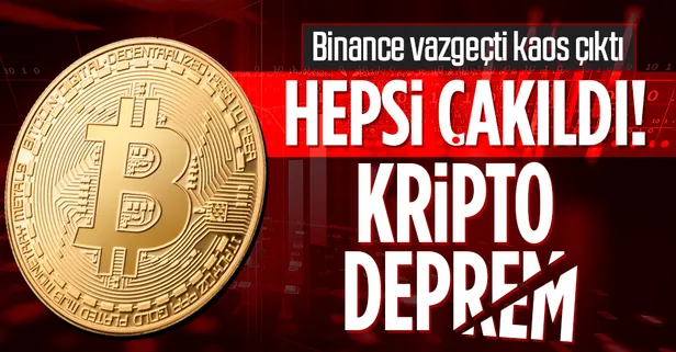 Kripto paralarda deprem! Binance FTX’ten vazgeçti kaos çıktı! Bitcoin, Ethereum, FTT, Solana hepsi çakıldı