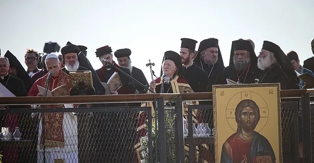 Papa 14. Leo İstanbul'da! 1700 yıllık mazi: İznik'teki ayine katıldı