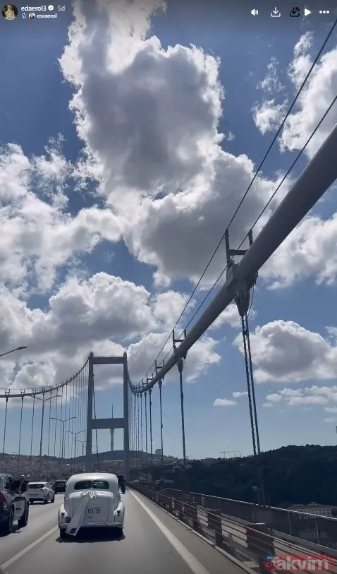 Davullu zurnalı gelin alma! Konvoy yola çıktı: Esra Erol’un kardeşi Eda Erol evleniyor - 12