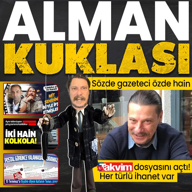 DOSYA HABER | Her türlü rezillik var! Takvim.com.tr, Alman ajanı Erk Acarerin skandallar dosyasını açtı: MİT skandalı, FETÖ...