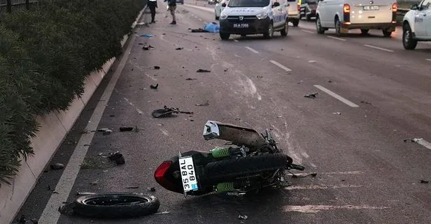 izmir de korkunc kaza motosiklet surucusu hayatini kaybetti takvim