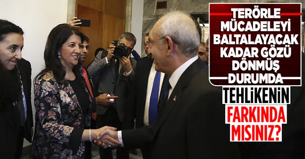 CHP ülke çıkarlarını bir kenara bırakıp HDP'nin kuyruğuna takılalı çok oldu