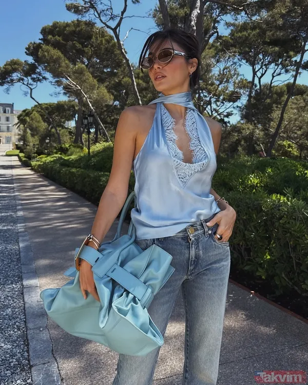 Aşk ve Gözyaşı'nın Meyra'sı Hande Erçel Milano Moda Haftası’nda farklı tarzıyla göz kamaştırdı! - 6