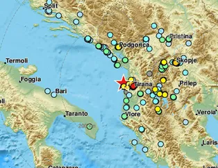 O ülkede 6.4 büyüklüğünde deprem