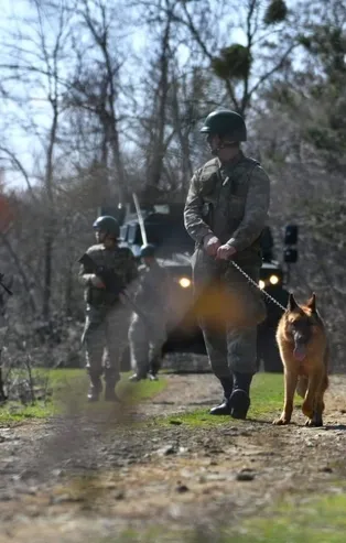 Yunanistan sınırından yasa dışı geçiş yapmaya çalışan 8 kişi yakalandı
