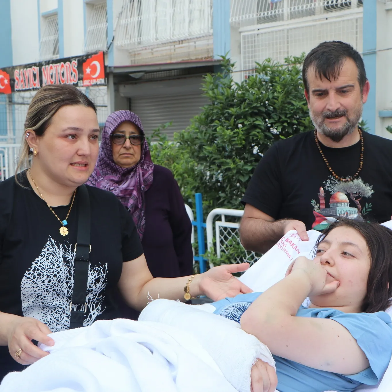 Mucize kıza müthiş karşılama