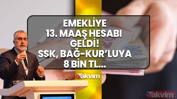 SGK-SSK, Bağ-Kur'luya 8 bin lira ek ödeme o tarihte hesaba geçecek! Emekliye 13. maaş hesabı... - 1