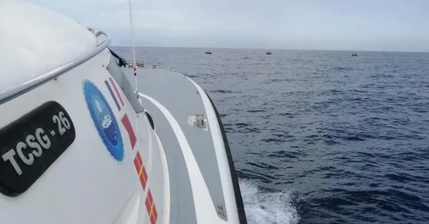 Marmaris’te 36 düzensiz göçmen kurtarıldı