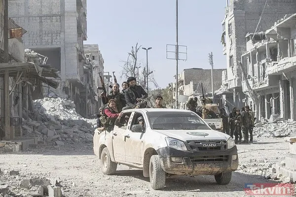 Kontrolün tamamen ele geçirildiği El Bab'dan ilk görüntüler - 10