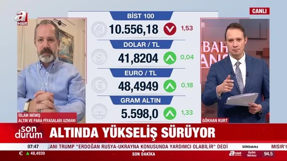 Bugün gram ve çeyrek altın alsam ne kadar?