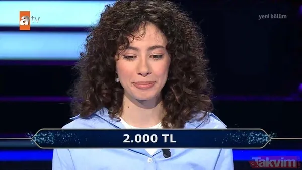 İşte Kim Milyoner Olmak İster'de yarışmacının cevapladığı diğer sorular...