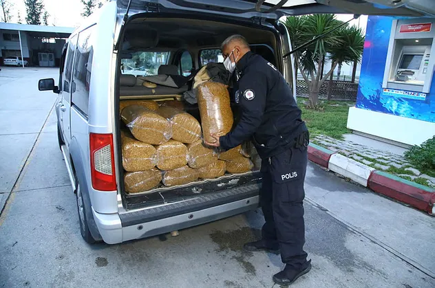 Adana'da ele geçirildi! Tam 1 ton...