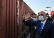 Türkiyeden Çine giden ilk ihracat treni uğurlandı