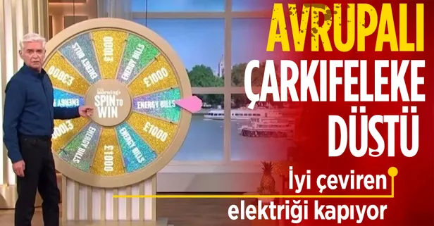 Avrupa enerji kriziyle sarsılıyor! Elektrik faturaları ödül olarak çarkıfelek oyununa eklendi