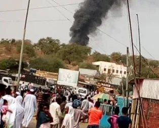 Sudan’da uçak düştü